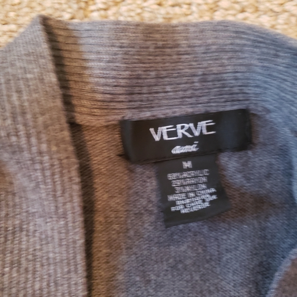 Verve Ami Grey Cardigan - Picture 3 of 5